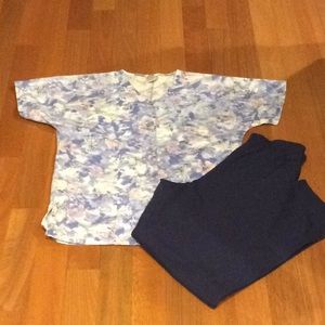 Set of scrubs in great condition!